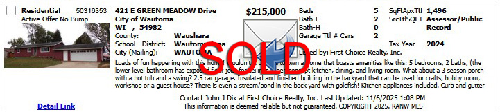 SOLD